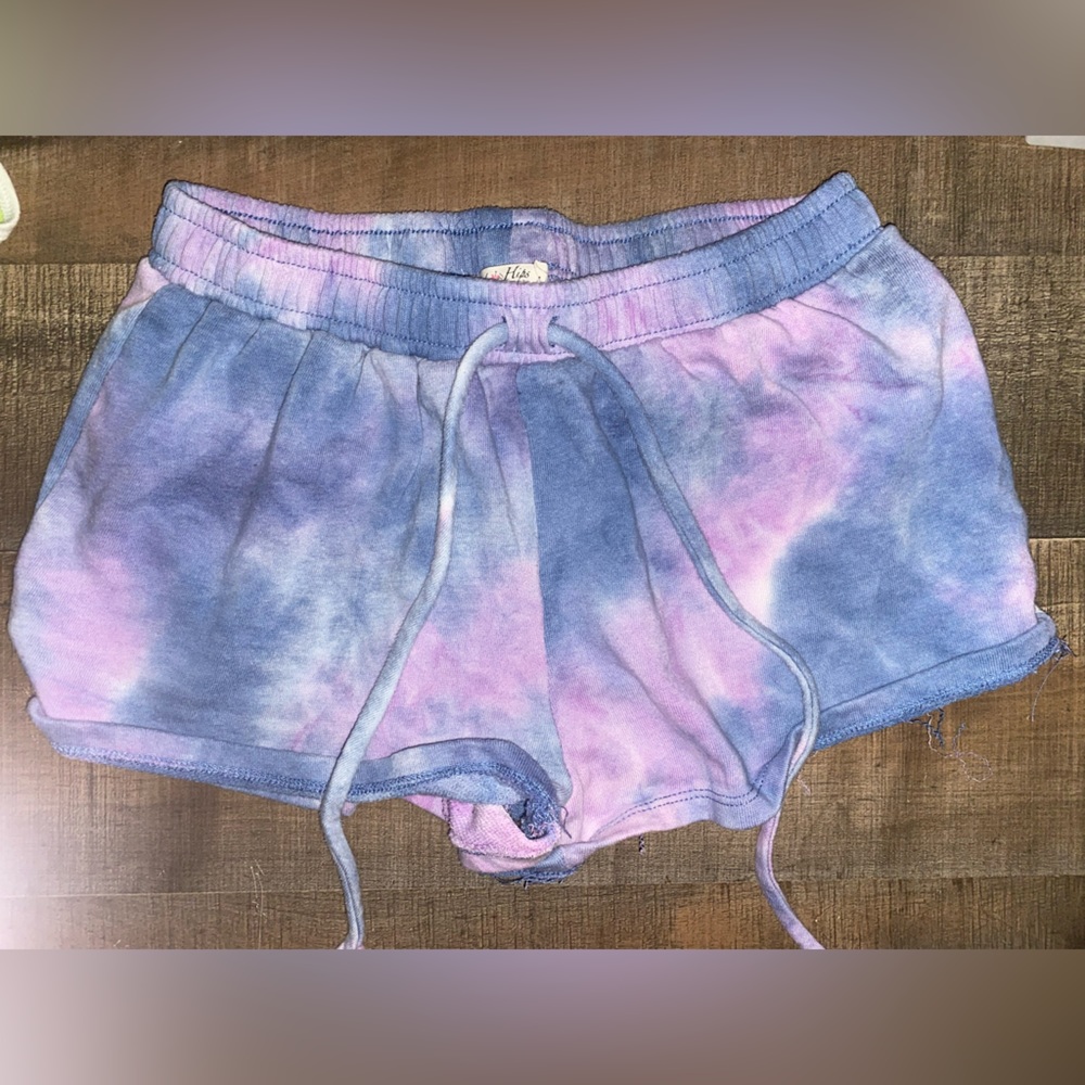 Heart & Hips Tye Dye Pajama shorts